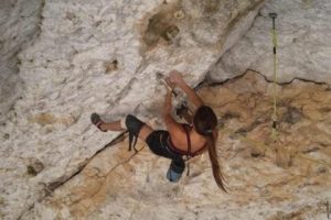 Alba Gómez se estrena en el 9a con ‘Gioconda’: «Era un sueño que veía muy lejano cuando empecé a escalar»