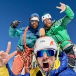 Siebe Vanhee, Sean Villanueva y Symon Welfringer, primera ascensión de la cara oeste del Tahu Rutum