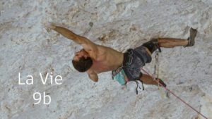 Álex Garriga se anota la primera repetición de ‘La Vie’ 9b, en Rodellar