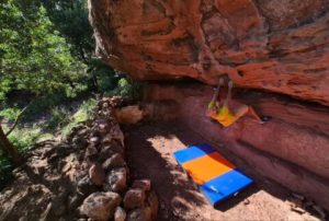 Stereo, el crash pad más popular de Mushroom Pads